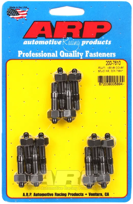 200-7610 – ARP Valve Cover Stud, For Use With Cast Aluminum Valve Cover 1.500 Inch Overall Length 1/4 Inch - 20 Threa...
